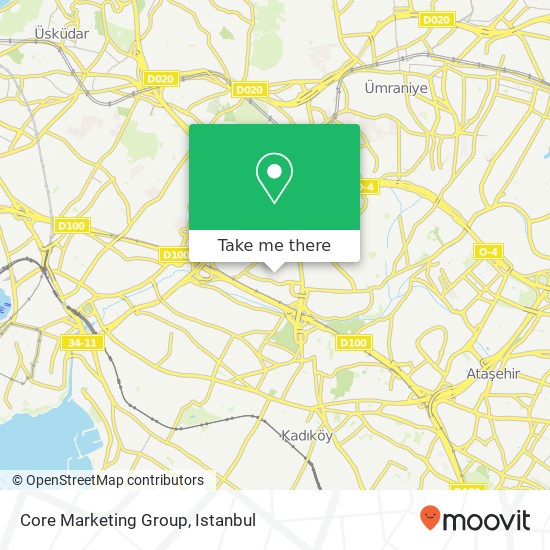 Core Marketing Group map