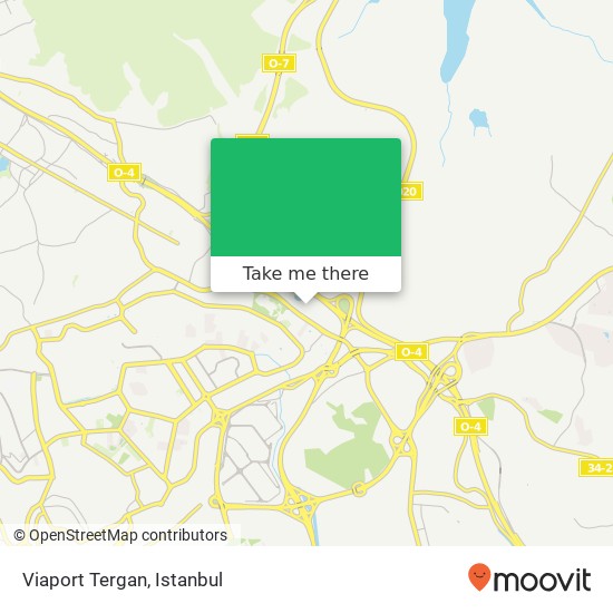 Viaport Tergan map