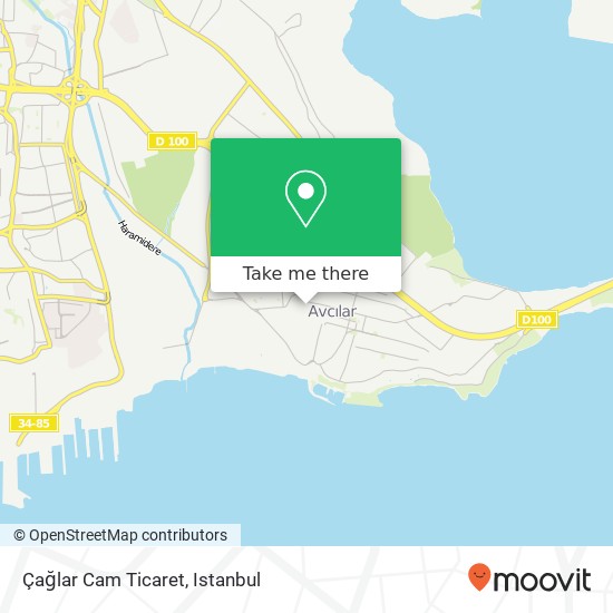 Çağlar Cam Ticaret map