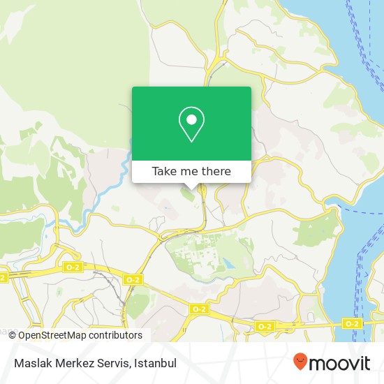 Maslak Merkez Servis map