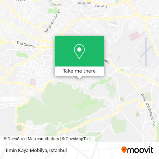Emin Kaya Mobilya map
