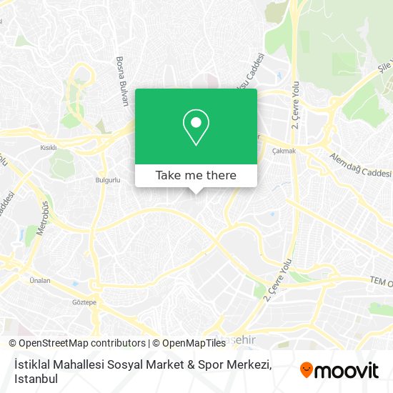 İstiklal Mahallesi Sosyal Market & Spor Merkezi map