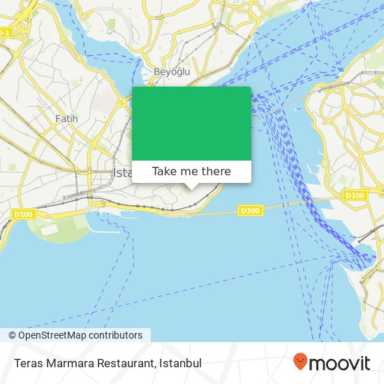 Teras Marmara Restaurant map