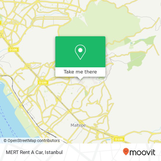 MERT Rent A Car map