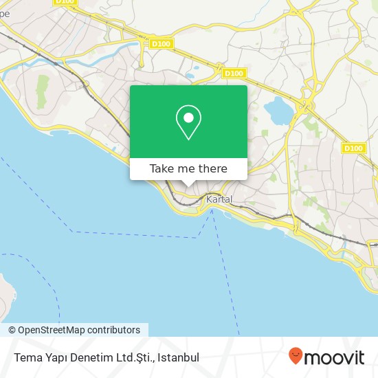 Tema Yapı Denetim Ltd.Şti. map