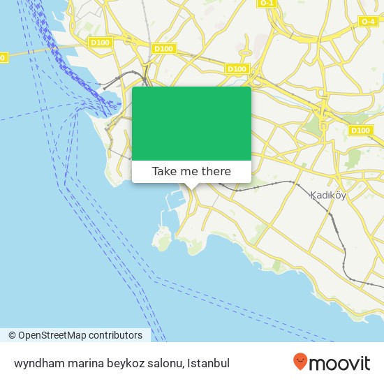 wyndham marina beykoz salonu map