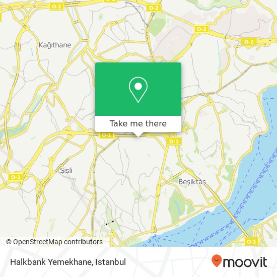 Halkbank Yemekhane map