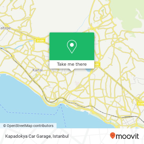 Kapadokya Car Garage map