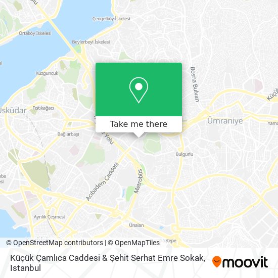 Küçük Çamlıca Caddesi & Şehit Serhat Emre Sokak map