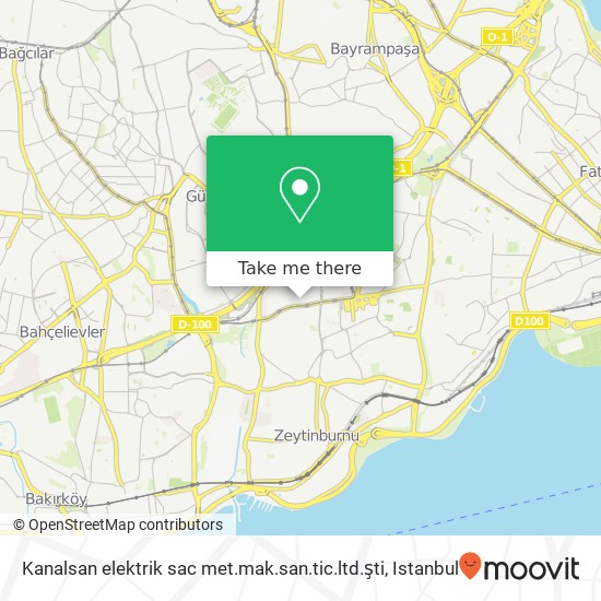 Kanalsan elektrik sac met.mak.san.tic.ltd.şti map