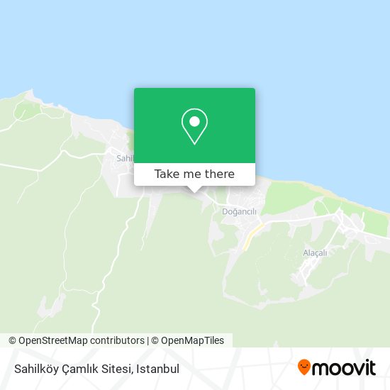 Sahilköy Çamlık Sitesi map