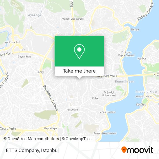 How To Get To Etts Company In Akatlar Besiktas By Bus Cable Car Or Metro