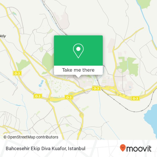 Bahcesehir Ekip Diva Kuafor map