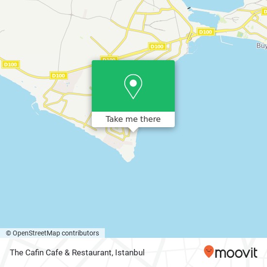 The Cafin Cafe & Restaurant map