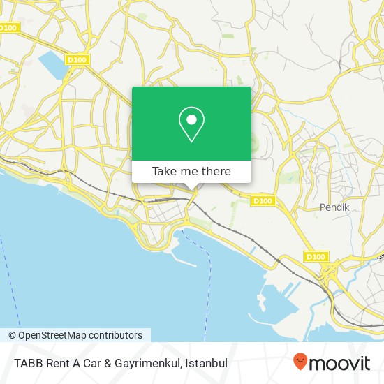 TABB Rent A Car & Gayrimenkul map