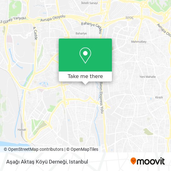 Aşağı Aktaş Köyü Derneği map