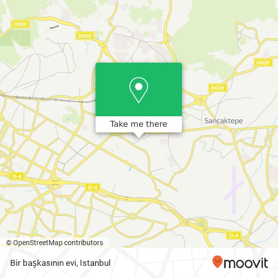 Bir başkasının evi map