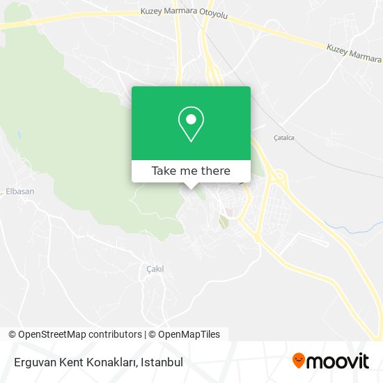 Erguvan Kent Konakları map