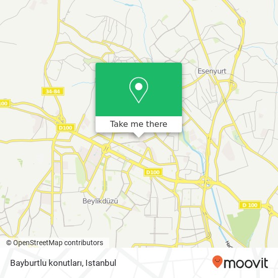 Bayburtlu konutları map