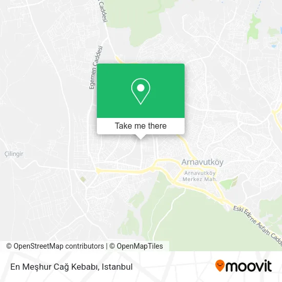 En Meşhur Cağ Kebabı map