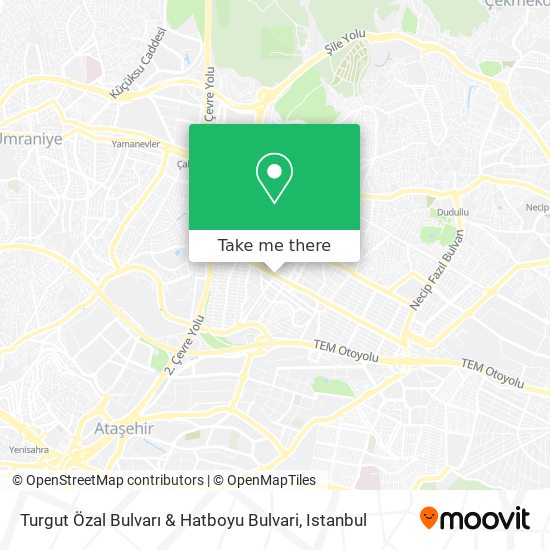 Turgut Özal Bulvarı & Hatboyu Bulvari map
