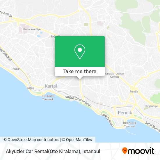 Akyüzler Car Rental(Oto Kiralama) map