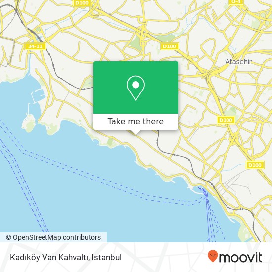 Kadıköy Van Kahvaltı map