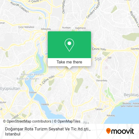 Doğanşar Rota Turizm Seyahat Ve Tic.ltd.şti. map