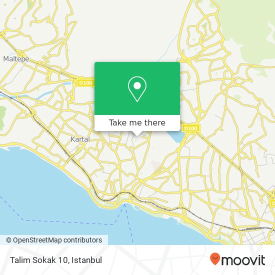 Talim Sokak 10 map