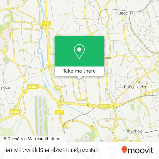 MT MEDYA BİLİŞİM HİZMETLERİ map