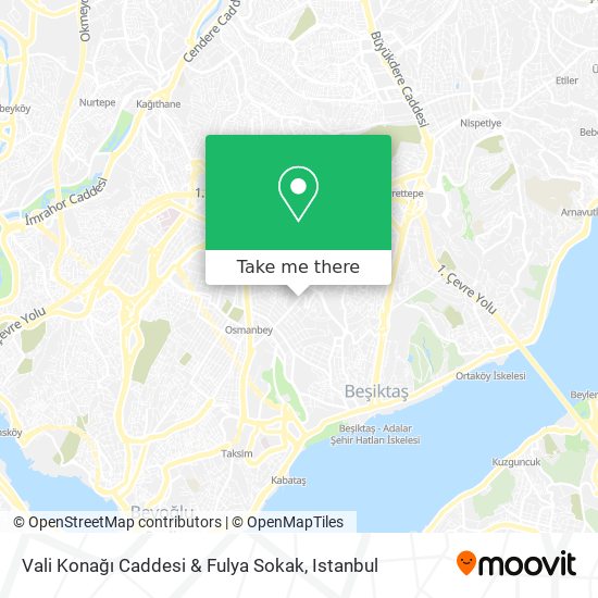 Vali Konağı Caddesi & Fulya Sokak map