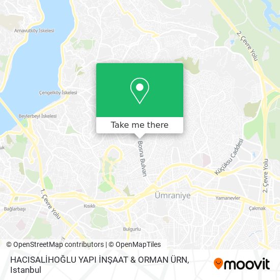 HACISALİHOĞLU YAPI İNŞAAT & ORMAN ÜRN map