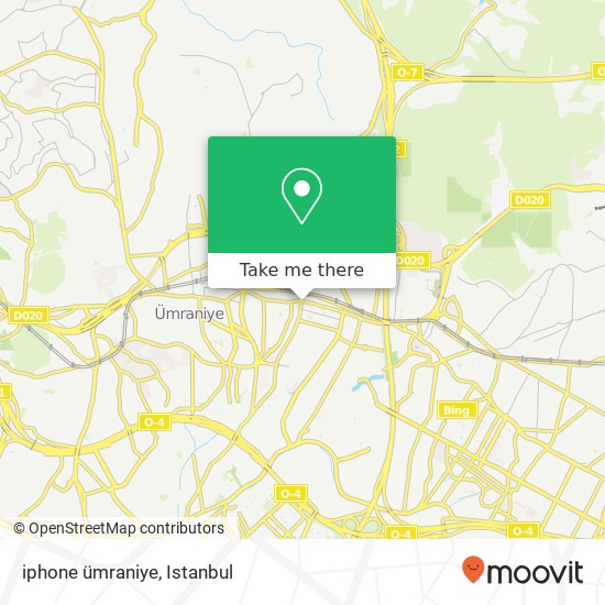 iphone ümraniye map