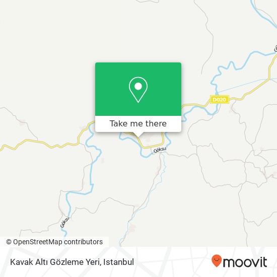 Kavak Altı Gözleme Yeri map