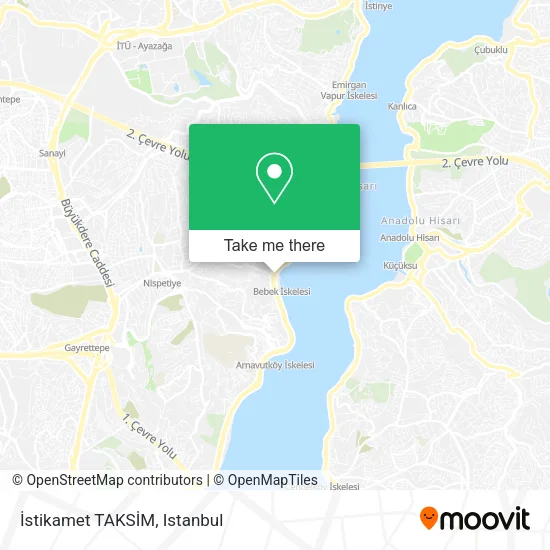İstikamet TAKSİM map