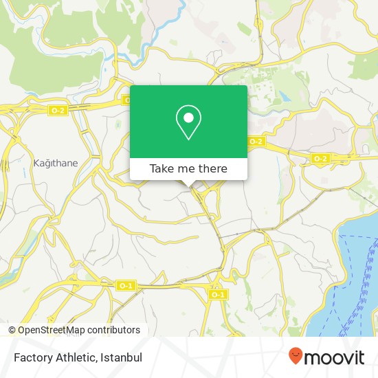 Factory Athletic map