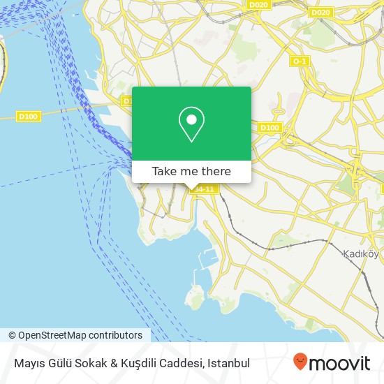 Mayıs Gülü Sokak & Kuşdili Caddesi map