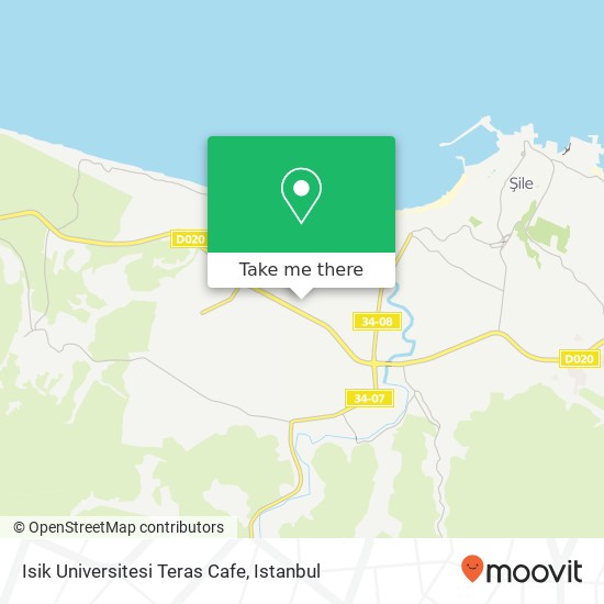 Isik Universitesi Teras Cafe map