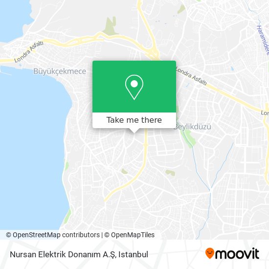 Nursan Elektrik Donanım A.Ş map
