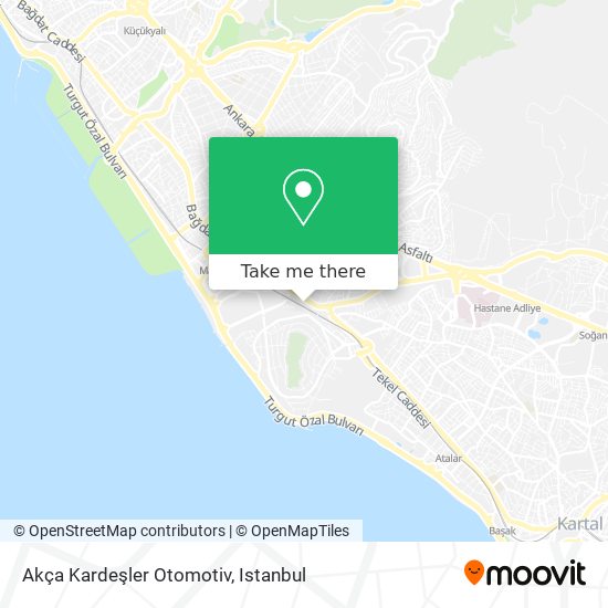 Akça Kardeşler Otomotiv map