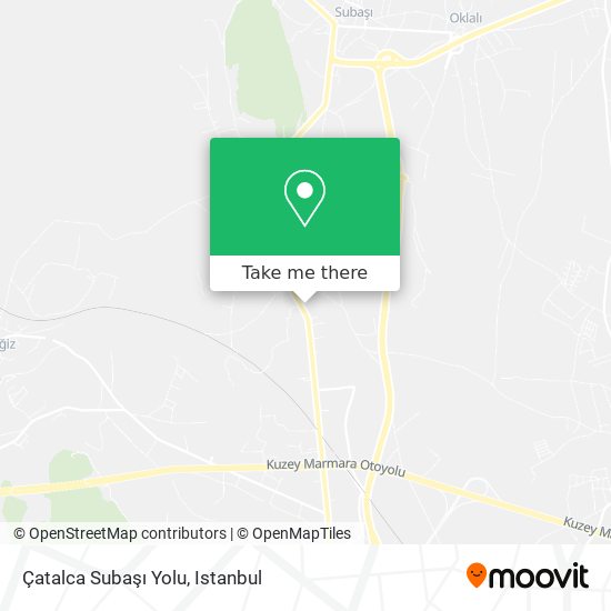Çatalca Subaşı Yolu map