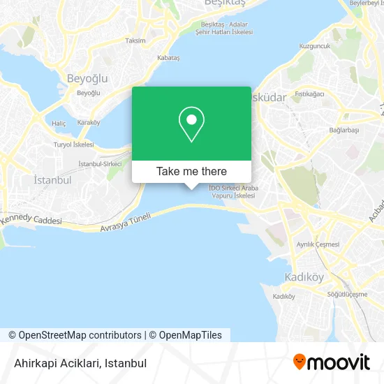 Ahirkapi Aciklari map