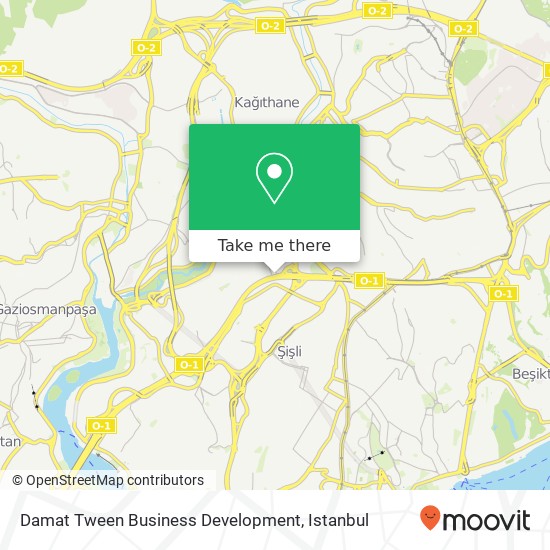 Damat Tween Business Development map