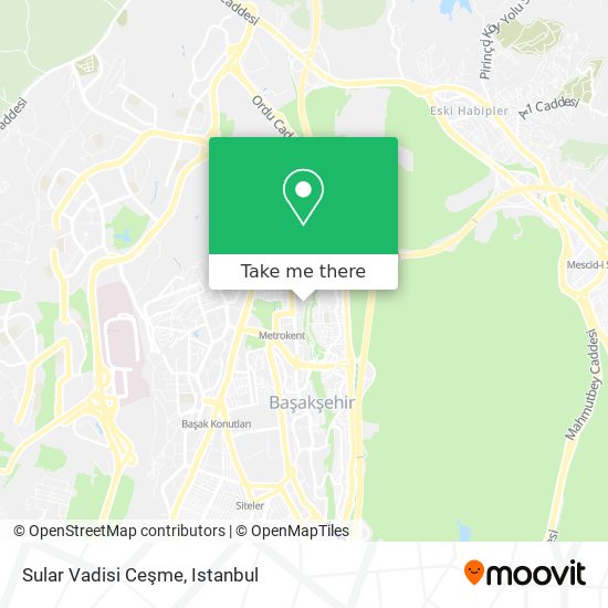 Sular Vadisi Ceşme map