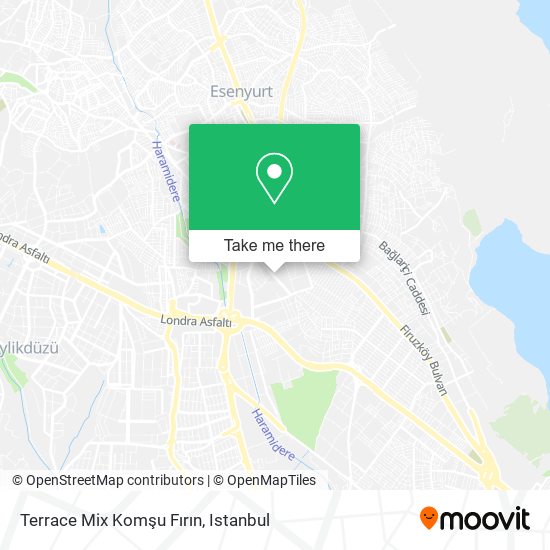 Terrace Mix Komşu Fırın map