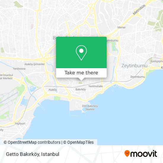 Getto Bakırköy map