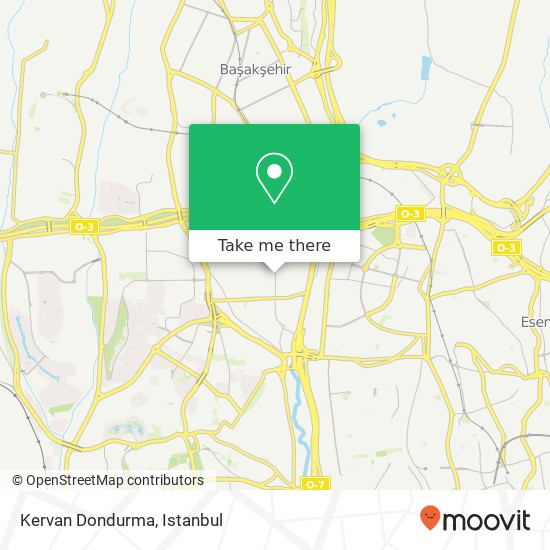 Kervan Dondurma map