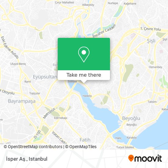 İsper Aş. map