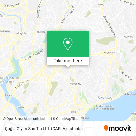 Çağla Giyim San.Tic.Ltd. (CARLA) map