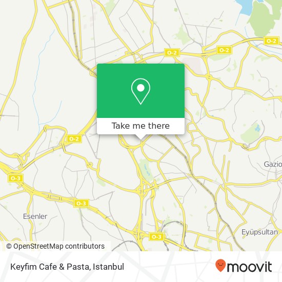 Keyfim Cafe & Pasta map